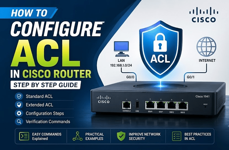 How to Configure ACL in Cisco Router – Step-by-Step Guide